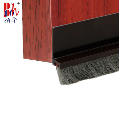양모가있는 도어 바닥 씰 스트립 PVC