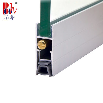 잔디 문을 위한 17*45mm 자동적인 문 바닥 물개 알루미늄 Weatherstrips
