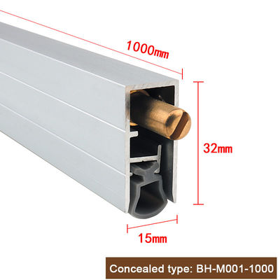사무실 문 아래 봉인 은폐형 1000mm 먼지 방지 음향 문 봉인