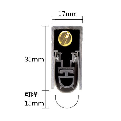은색 1.5cm 자동 문 바닥 밀폐 장수