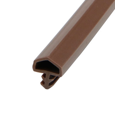 슬롯 형 나무 문 씰 스트립 나무 문 및 창에 대 한 충돌 방지 pvc 고무 씰링 스트립