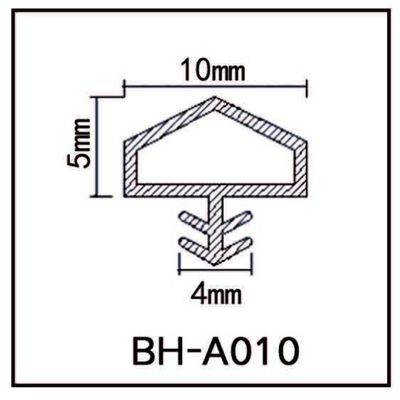방음 나무로 되는 문 물개 지구 수정된 Pvc 문 Weatherstrip