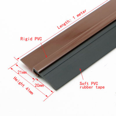 PVC 고무 테이프를 가진 정전기 방지 문 바닥 물개 지구 각자 지팡이 문 청소