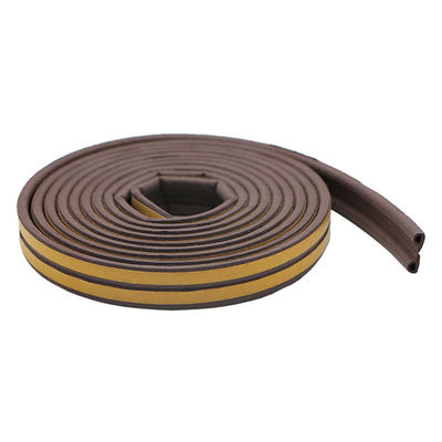 문과 창을 위한 9x5.5mm EPDM 고무 물개 P 모양 Weatherstrips