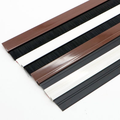 PP 솔과 셀프 접착제 도어 하단부 밀봉 스트립 하얀 PVC