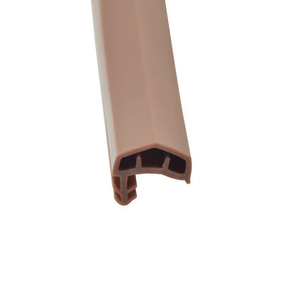 12*6mm 반대 충돌 PVC 고무 스트립 목재 도어 밀봉 스트립 P1809