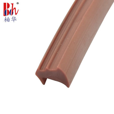 10*8 밀리미터는 PVC 고무 스트립 홈 형태 격벽 스트립을 갈변시킵니다