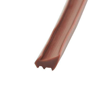 10*8 밀리미터는 PVC 고무 스트립 홈 형태 격벽 스트립을 갈변시킵니다