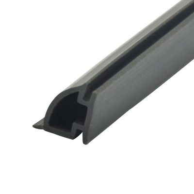 미닫이 문 흑색 컬러를 위한 12.5*10mm PVC 고무 스트립 TPE 반대 충돌