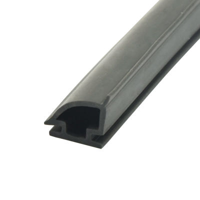 미닫이 문 흑색 컬러를 위한 12.5*10mm PVC 고무 스트립 TPE 반대 충돌